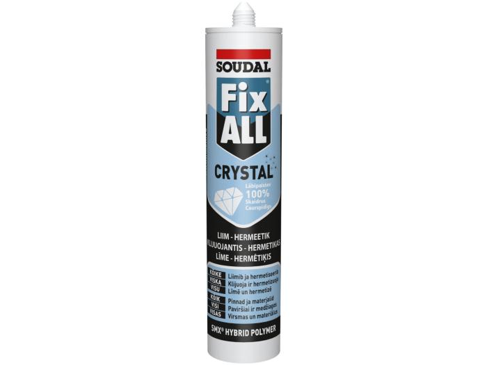 Fix All  290ml (skaidr.) hermetikas CRYSTAL Soudal