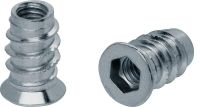 Metalinė įvorėlė M6 x 24mm įsukama